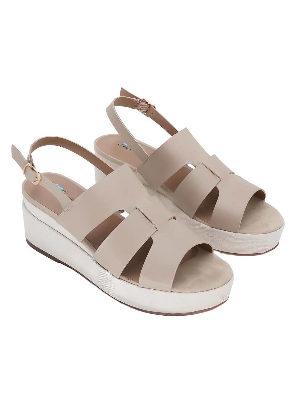 Aqua College Nadi Womens Sand Waterproof Slingback Wedge Size 10 - Picture 4 of 6